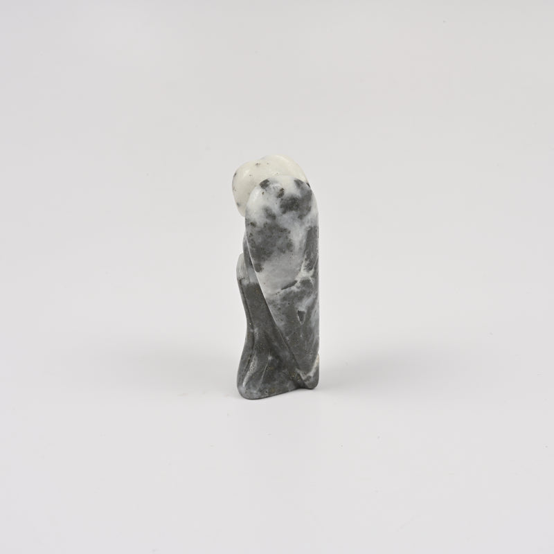 Handcraft Carved Amazonite Angel Crystal Figurine, 2 inch Angel Gemstone
