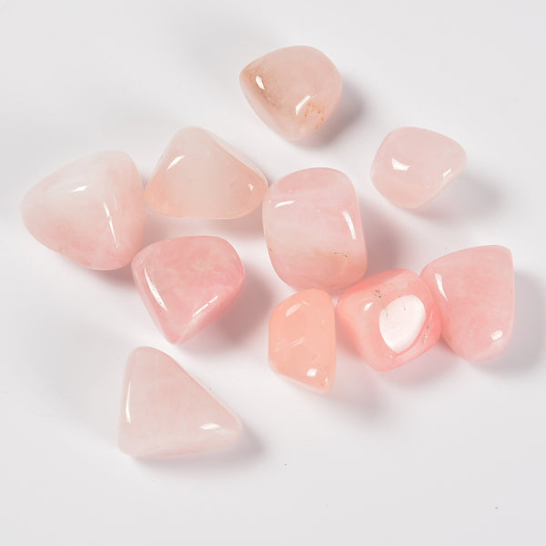 Rose Quartz Tumbled Stones Gemstone Crystal 20-30mm, Healing Crystals, Medium Size Stones