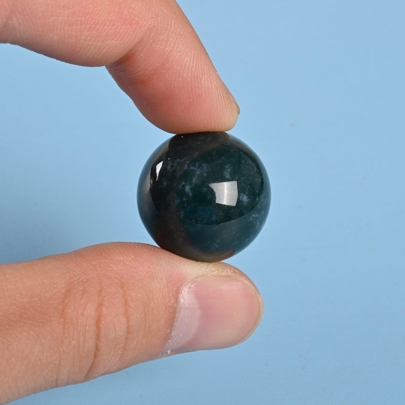 Sphere Ball Crystal, Indian Agate Crystal Ball, 20mm, 25mm, Small Polished Sphere Gemstone, India Agate Sphere Crystal Ball Round.