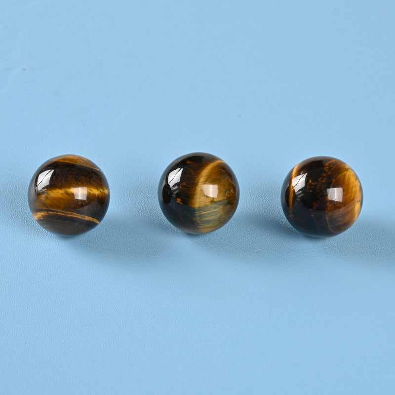 Sphere Ball Crystal, Yellow Tiger Eye Crystal Ball, 20mm, 25mm, Small Polished Sphere Gemstone, Tiger Eye Sphere Crystal Ball Round.