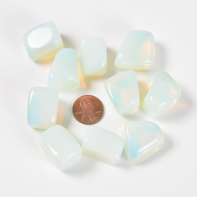 Opalite Tumbled Stones Gemstone Crystal 20-30mm, Healing Crystals, Medium Size Stones