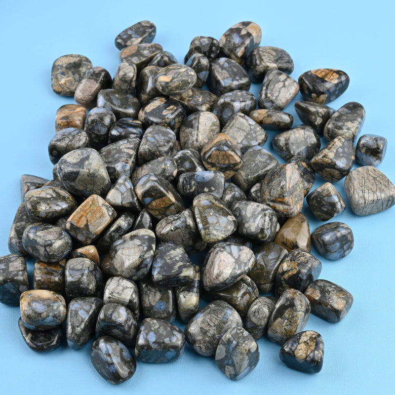Glaucophane / Llanite Blue Que Sera Tumbled Stones Gemstone Crystal 20-30mm, Healing Crystals, Medium Size Stones