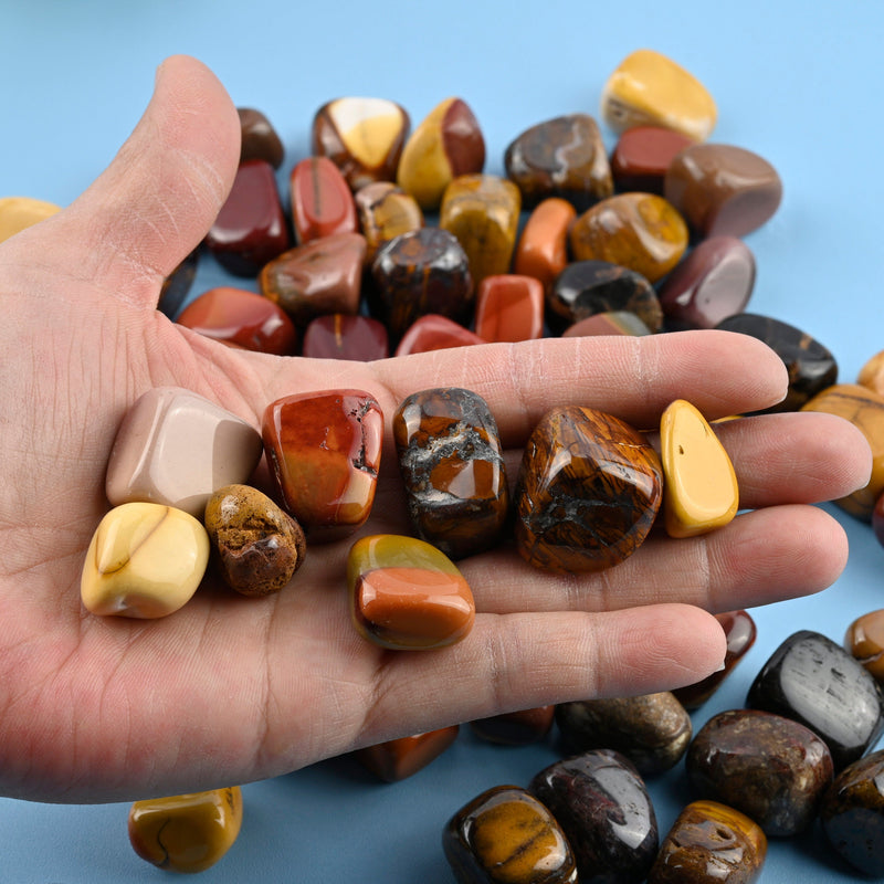 Mookaite Jasper Tumbled Stones Gemstone Crystal 20-30mm, Healing Crystals, Medium Size Stones