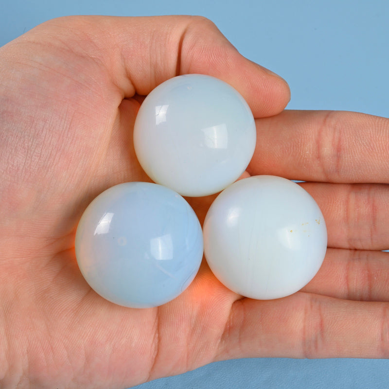 Sphere Ball Crystal, Opalite Crystal Ball, 30mm, 40mm, 50mm Polished Sphere Gemstone, Opalite Sphere Crystal Ball Round.