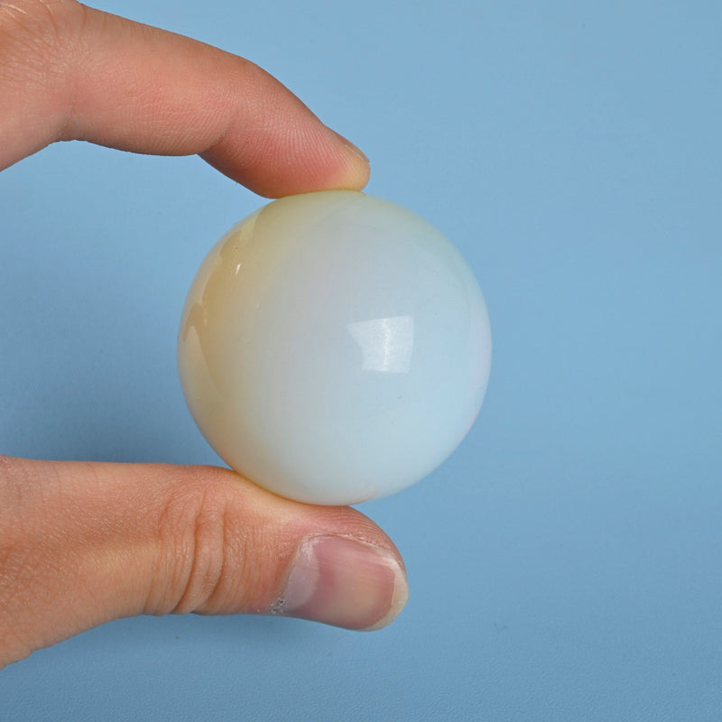 Sphere Ball Crystal, Opalite Crystal Ball, 30mm, 40mm, 50mm Polished Sphere Gemstone, Opalite Sphere Crystal Ball Round.